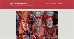 Desktop Screenshot of mythailandphotos.com